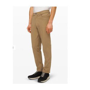 New Lululemon ABC pants, size 33, dark khaki